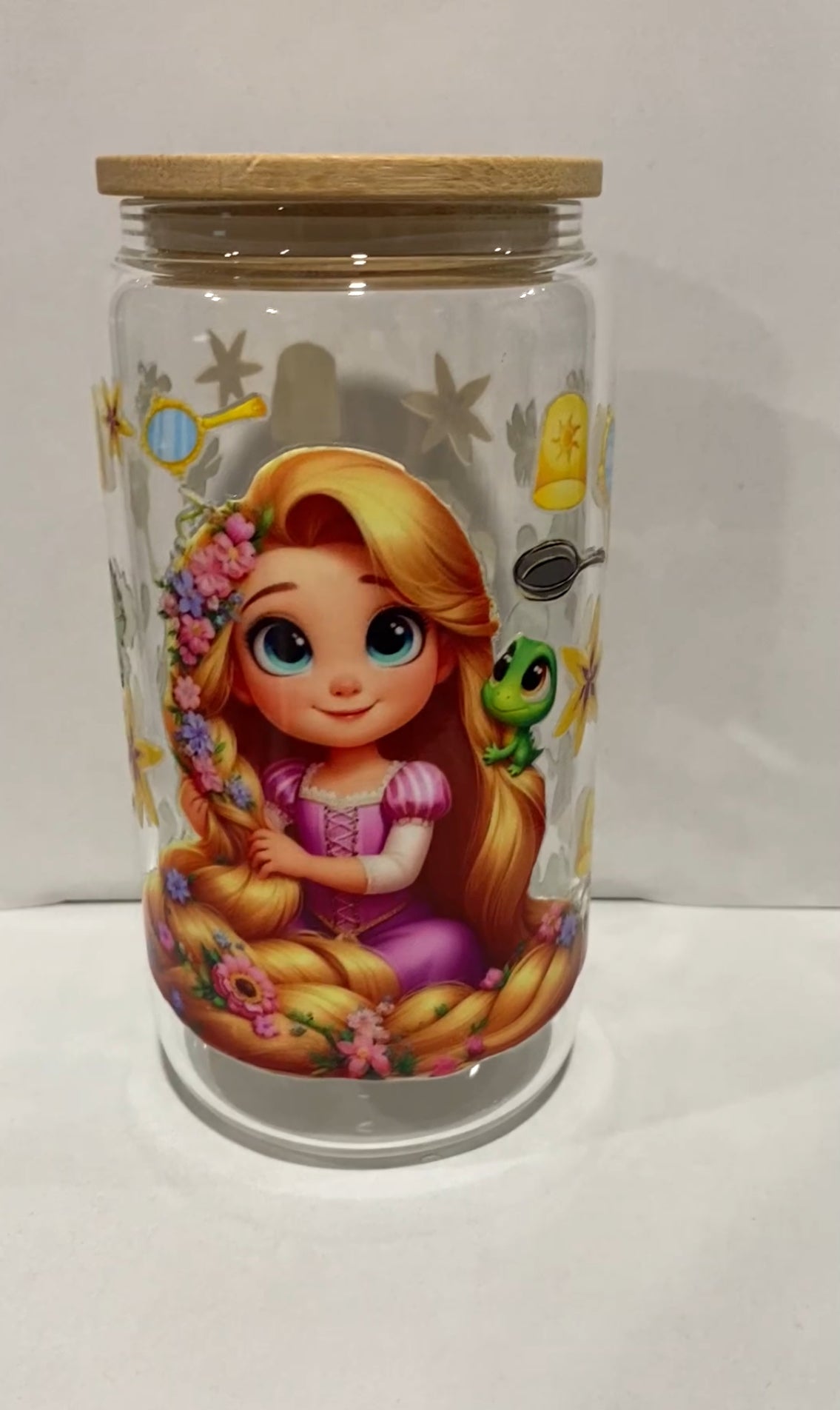 Rapunzel Glass Cup